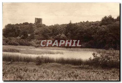 Castelo da Motte — ruínas de um torreão — editor não identificado